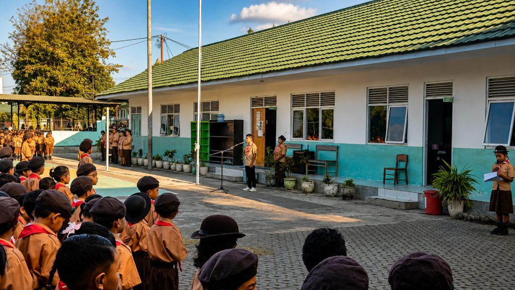 Dari Onekore 2 ST. Ursula Ende untuk Indonesia Semangat Pramuka Menuju Indonesia Emas 2045